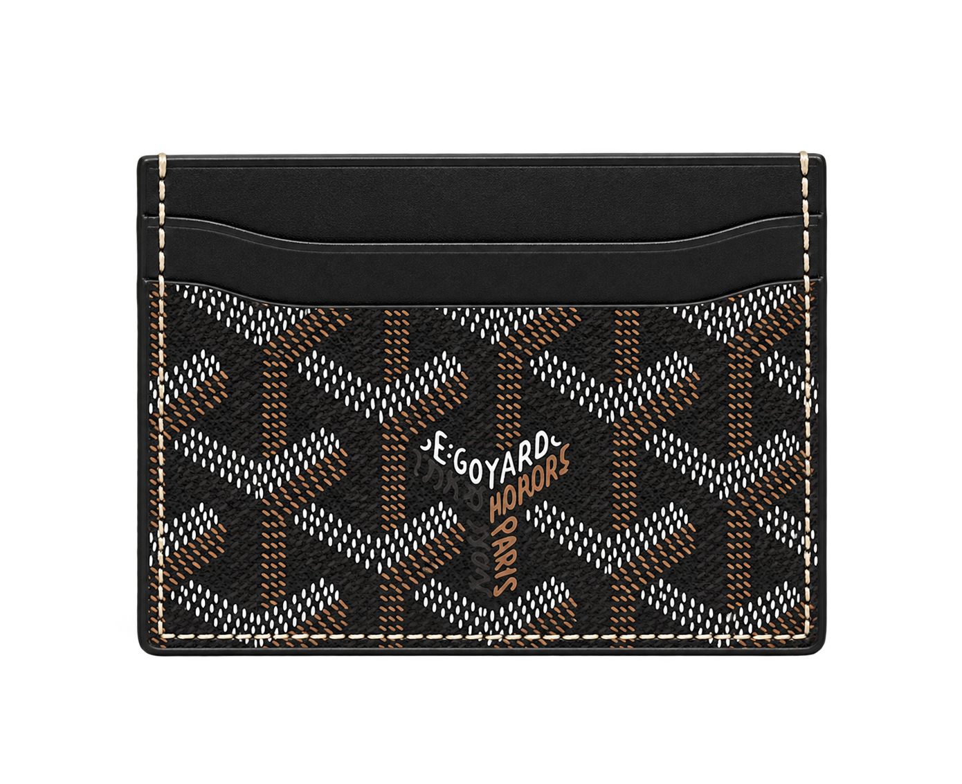 Goyard Saint-Sulpice Card Holder Noir