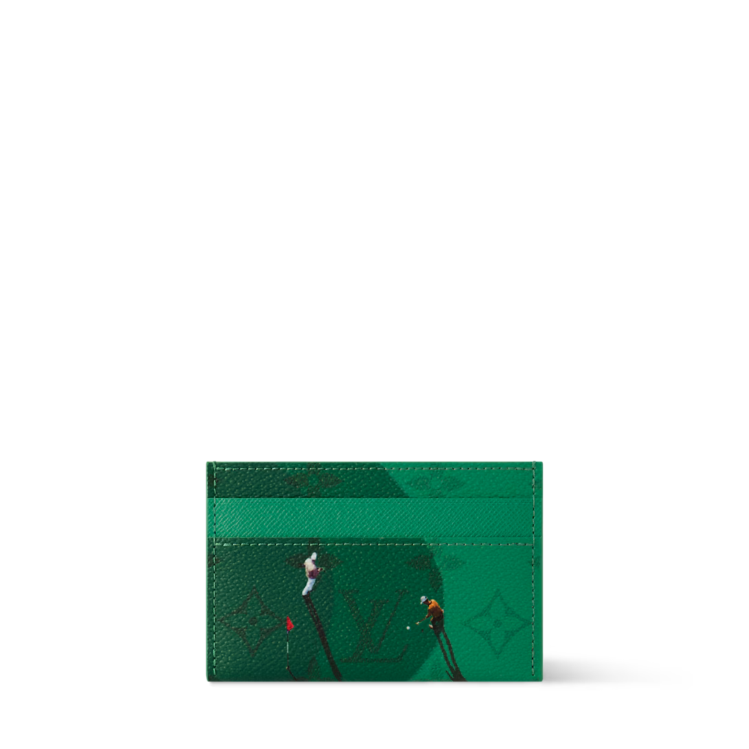 Louis Vuitton Sports Collection Card Holder Vert