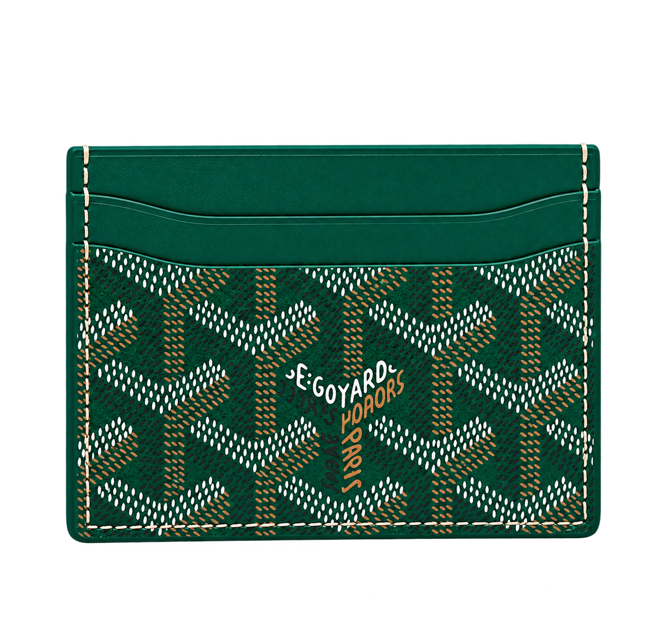Goyard Saint-Sulpice Card Holder Vert