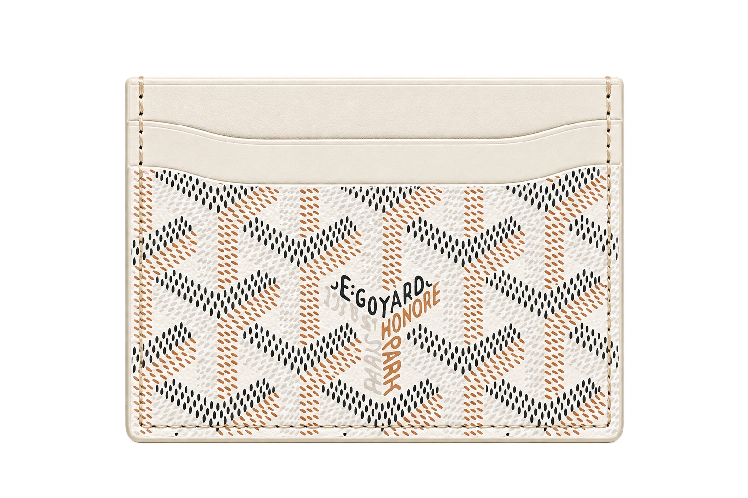 Goyard Saint-Sulpice Card Holder Blanc
